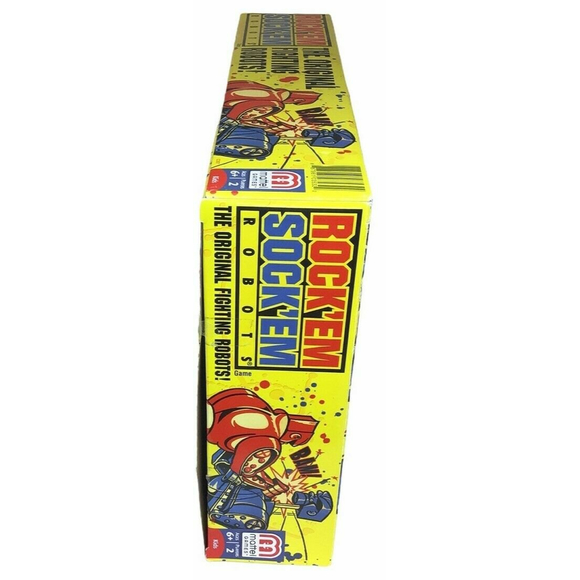 Rockem Sockem Fighting Robots Toy Boxing Game Vintage Classic Works Great w/ Box - Picture 5 of 10